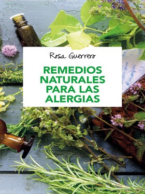 cover image of Remedios naturales para las alergias